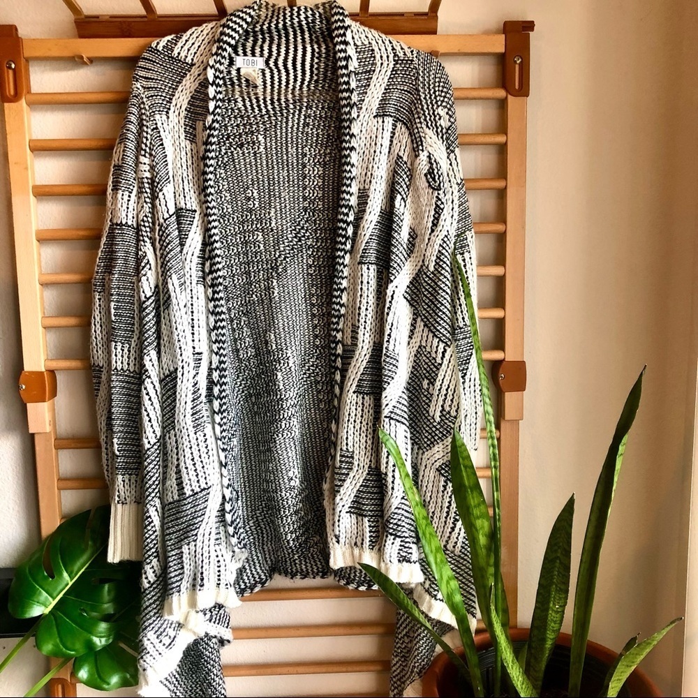 TOBI open front cardigan/sweater S/M